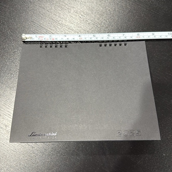 Lamborghini Club America 50th Anniversary 2025 Standing Desk Calendar - Picture 7 of 8